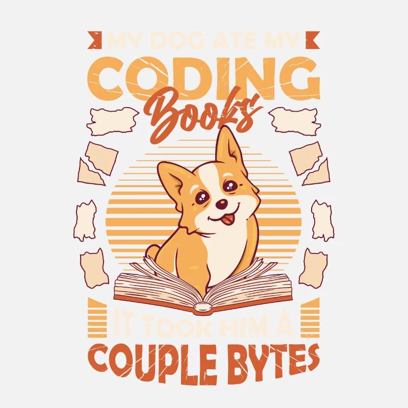 Hund Bytes Code Computer Witz Programmierung