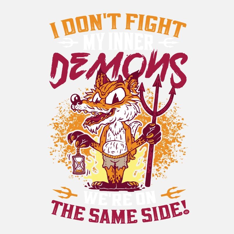 I like my inner demons, gothic humor.
