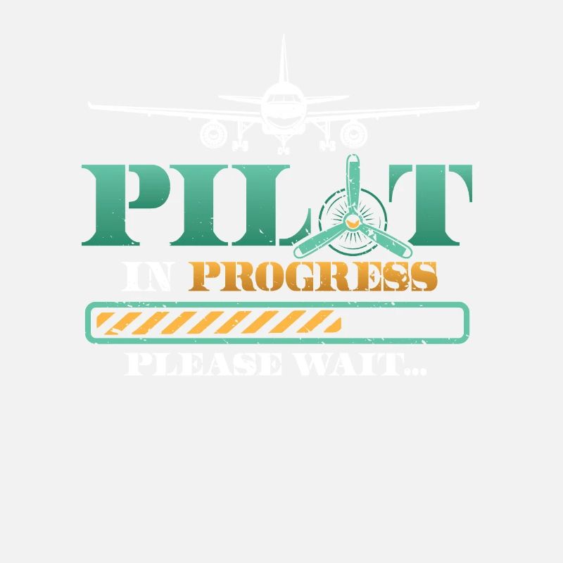 Pilot in progress, please wait, aircraft training