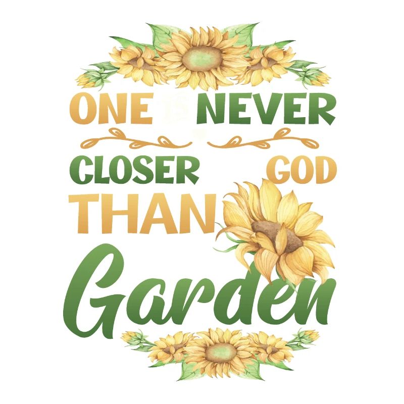 Vous n’êtes jamais plus proche de Dieu que dans le jardin