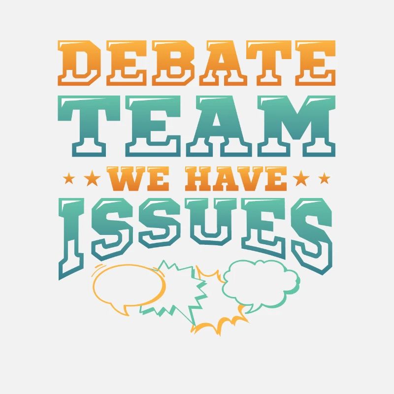 Debating team, we have problems