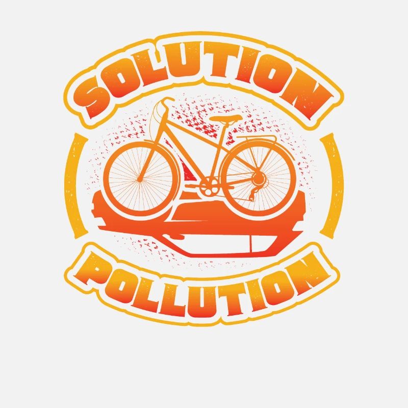 Polution Solution, environmental protection, cycling