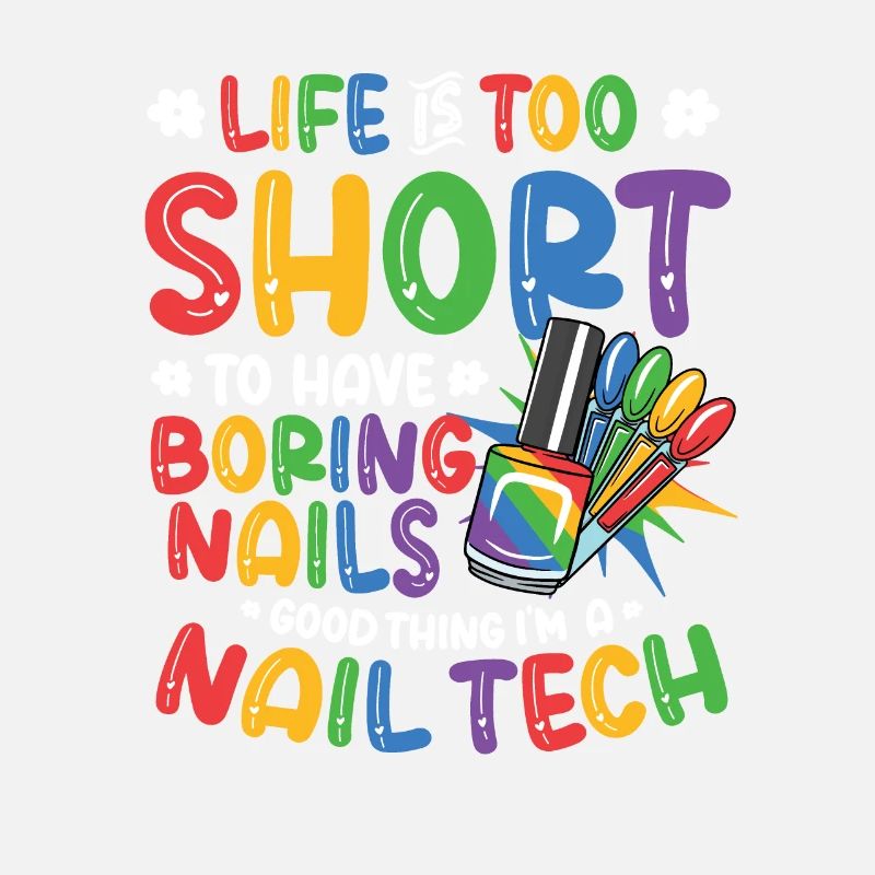 I make nails, lovers, nail tech