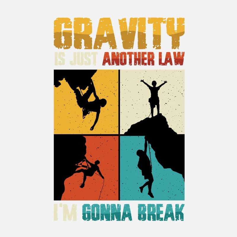 Bloc anti-gravité, escalade