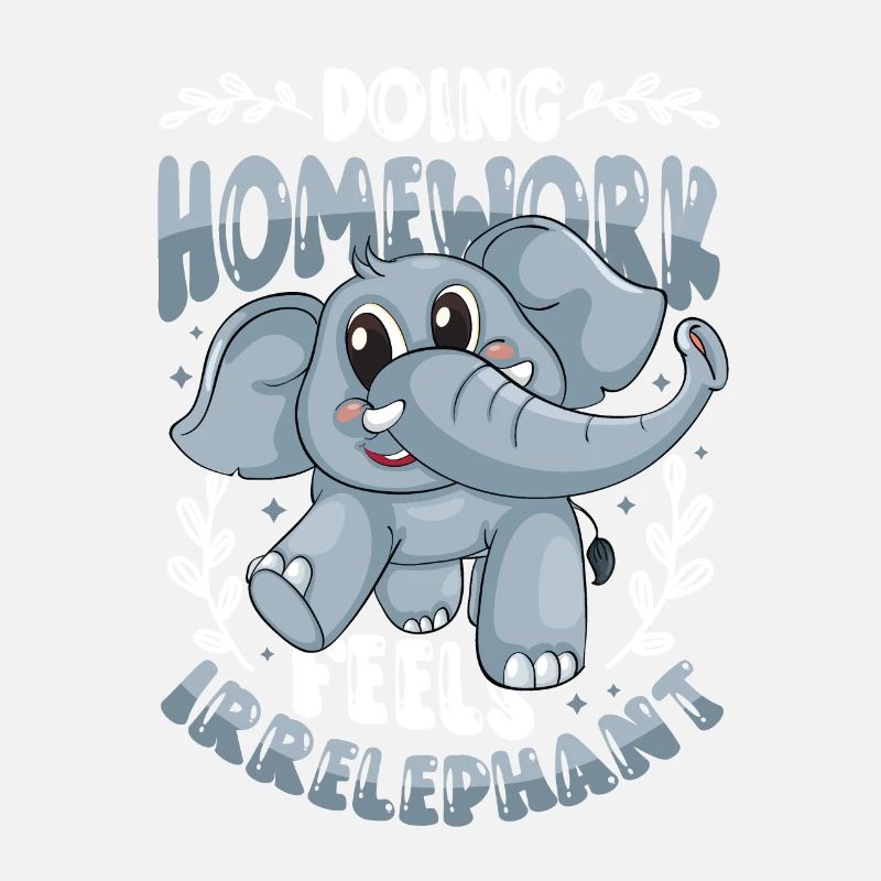 Doing homework doesn't feel good