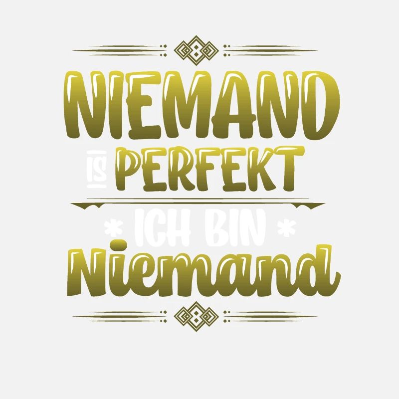 Niemand Ist Perfekt, Ich Bin Niemand, Eingebildet