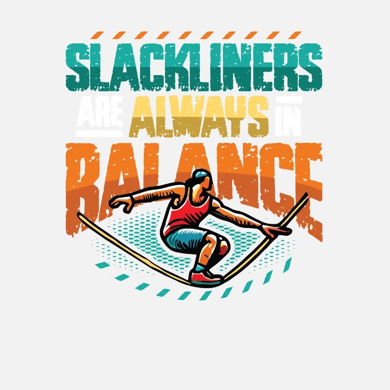 Les slackliners sont toujours en équilibre