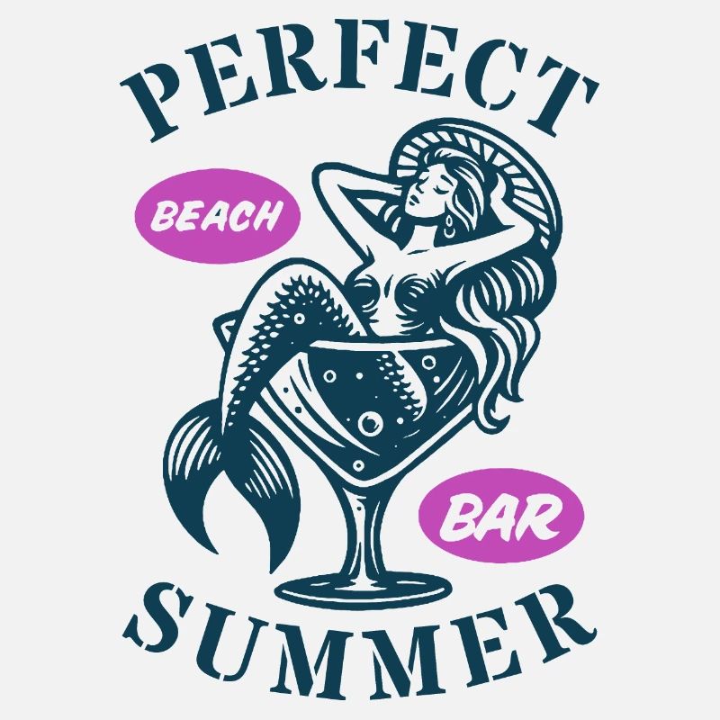 summer beach mermaid