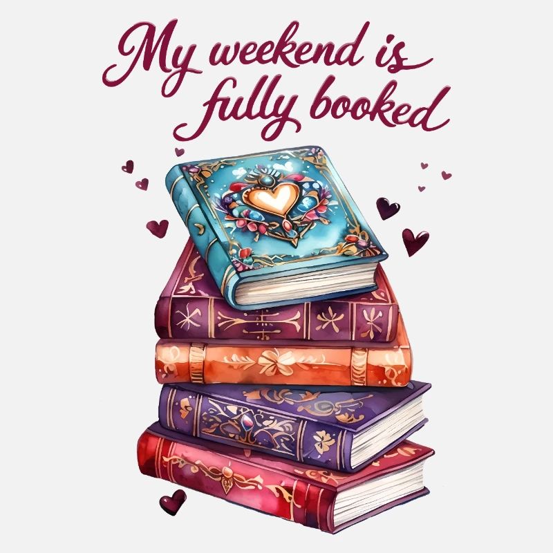 My weekend is completely planned with books