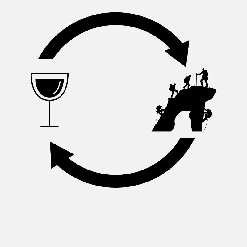 Wine load arrows and climbing -