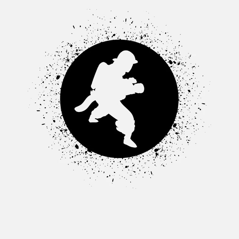 Circle with Splash and Fire Brigader -