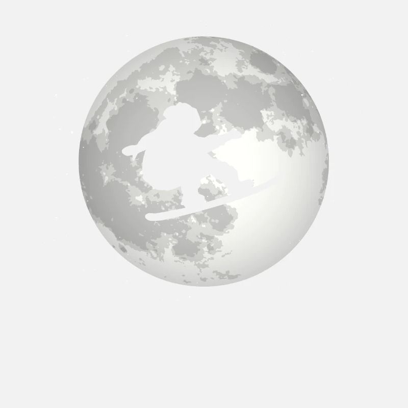 Full Moon - Snowboarding -