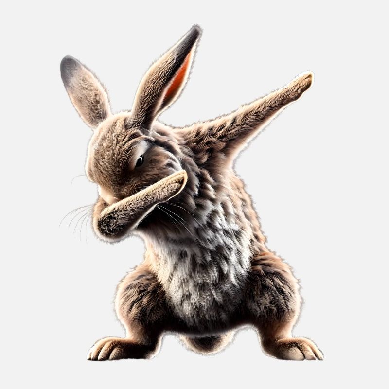 Funny Dabbing Rabbit Animal Lover Animals
