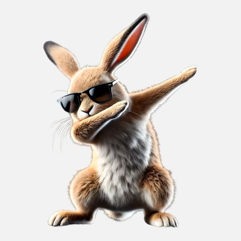 Funny Dabbing Rabbit Animal Lover Animals