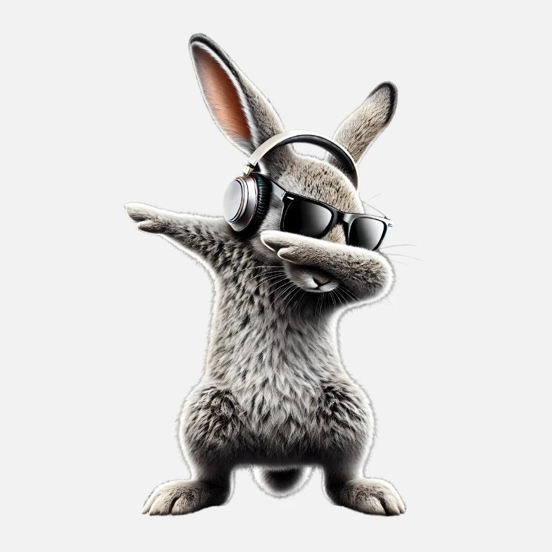 Funny Dabbing Rabbit Animal Lover Animals