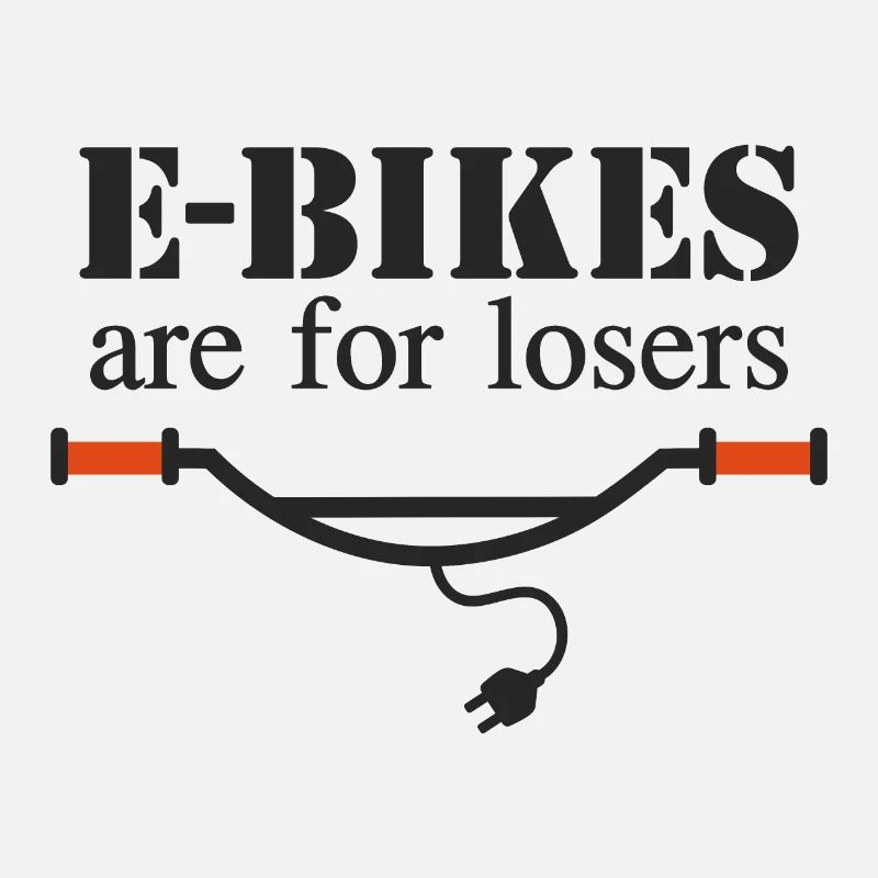 Les vélos électriques sont pour les perdants