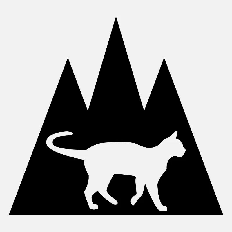 Triangle Mountain and Cat -