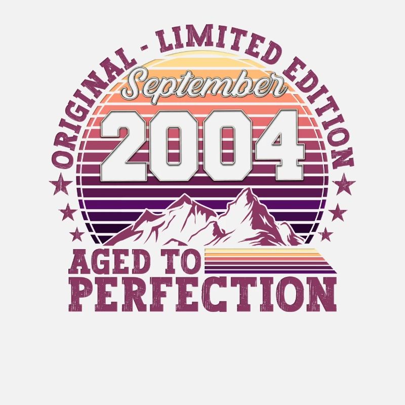 Original Septembre 2004 18th Birthday Gift