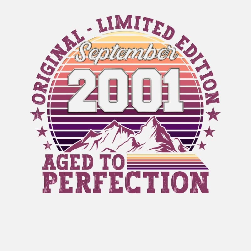 Original September 2001 21st Birthday Gift