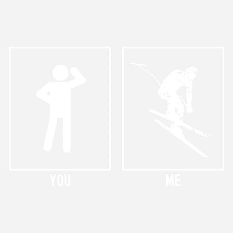 Vous - Moi - Piste de ski droite