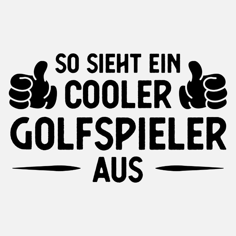 SOHT EIN Kühler Golfspieler AUS -