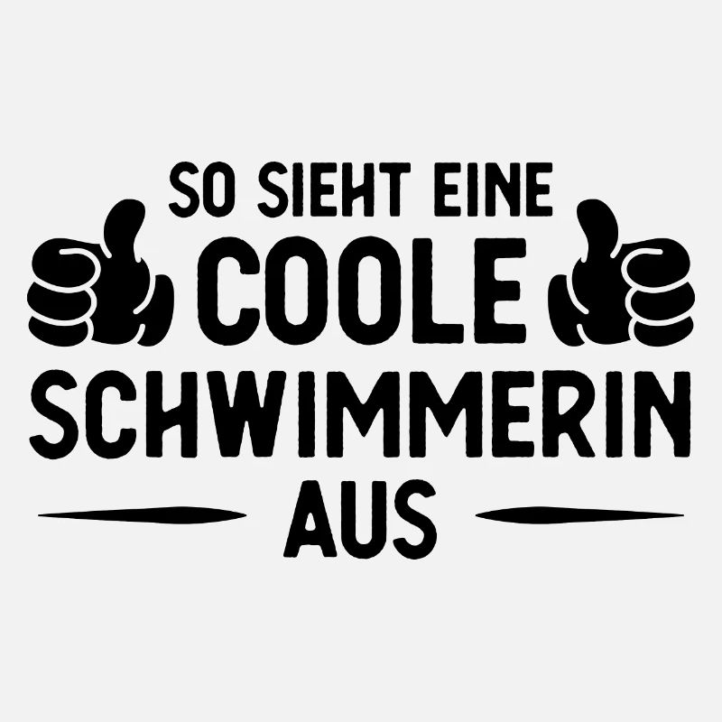Also Sieht ein Coolne Schwimmerin AUS -