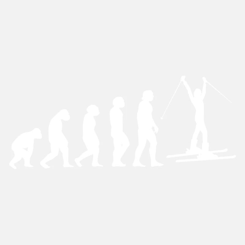 Evolution und Skifahren - (SK)