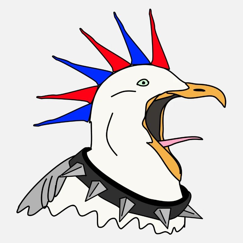 punker möwe