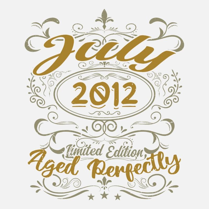 July 2012 Birthday July 2012 Gift 2012