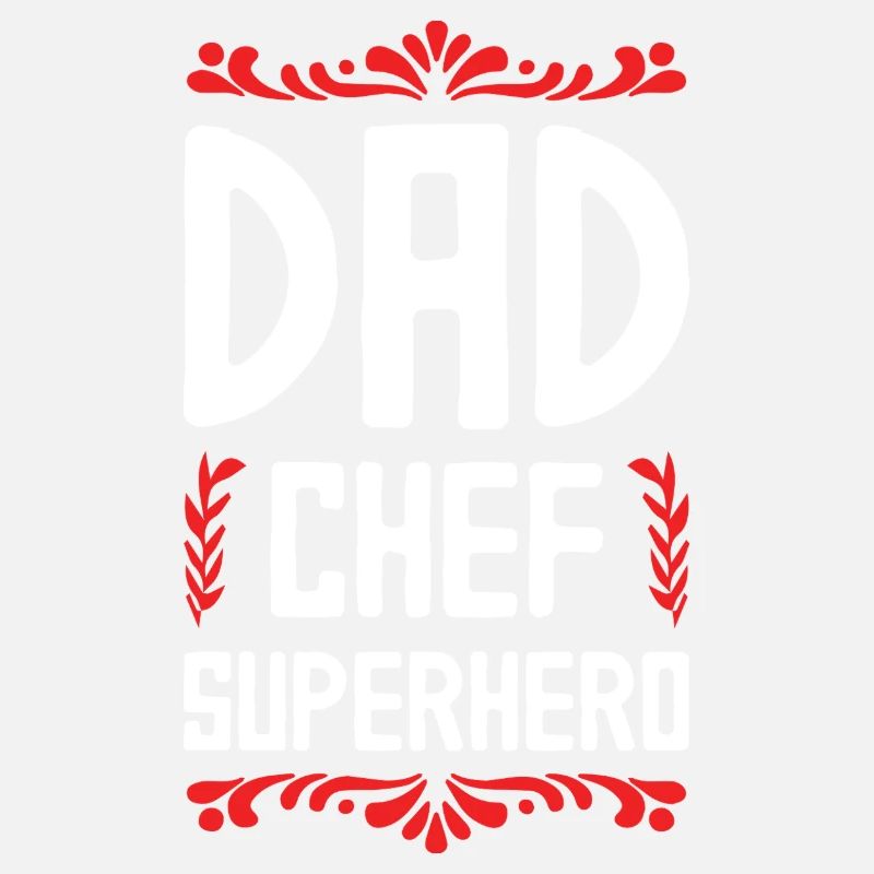 Dad Chef Superheld Papa