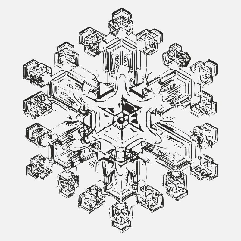 snowflake 9 black