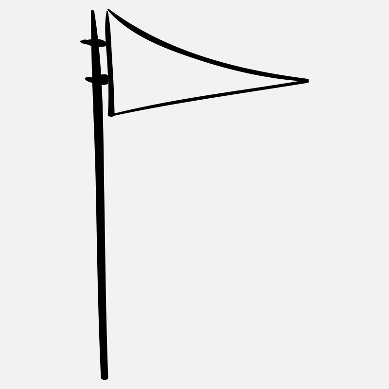 Flags Drawing: Simple Vector Illustrations