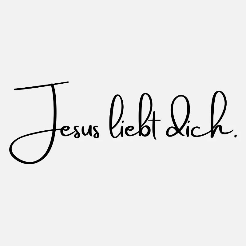 Jesus liebt dich (dunkel)