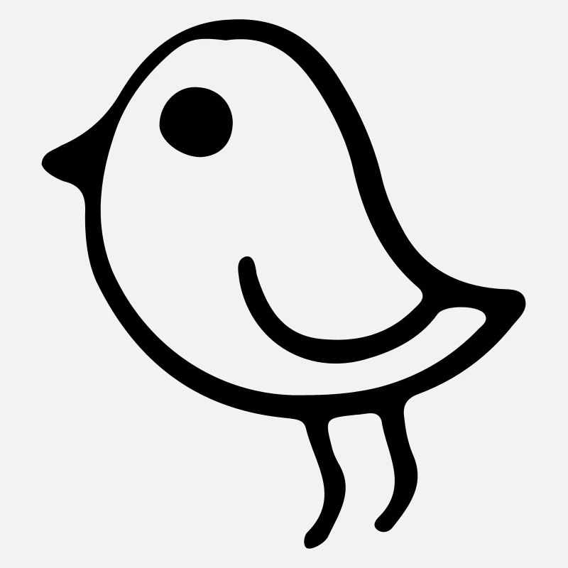 Spatz kleiner Vogel Piepmatz little bird Symbol