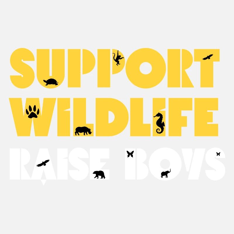 Mutter von Jungen unterstützt Wildlife Raise Boys