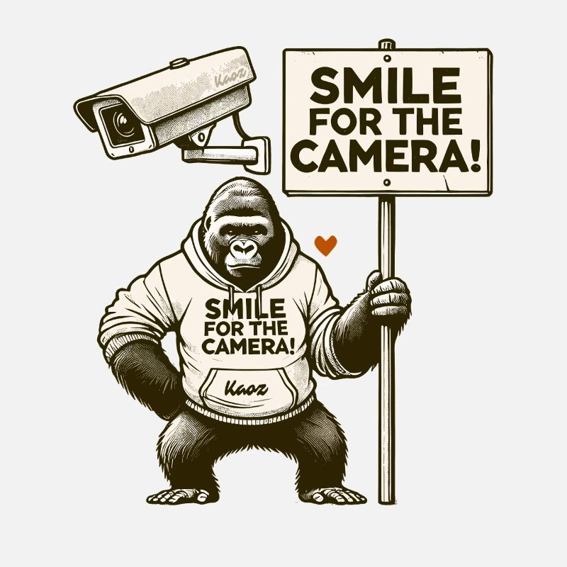 Monkey Surveillance: Smile for the Camera