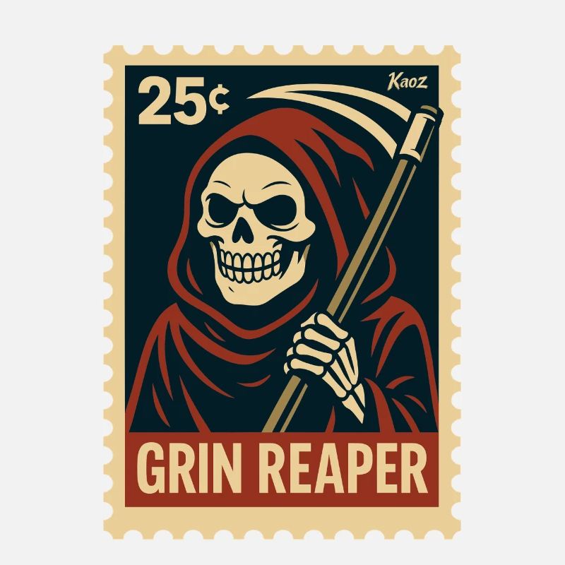 Der grinsende Sensenmann