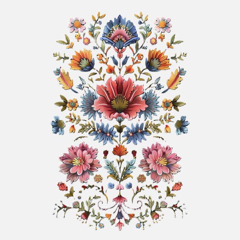 Original floral pattern