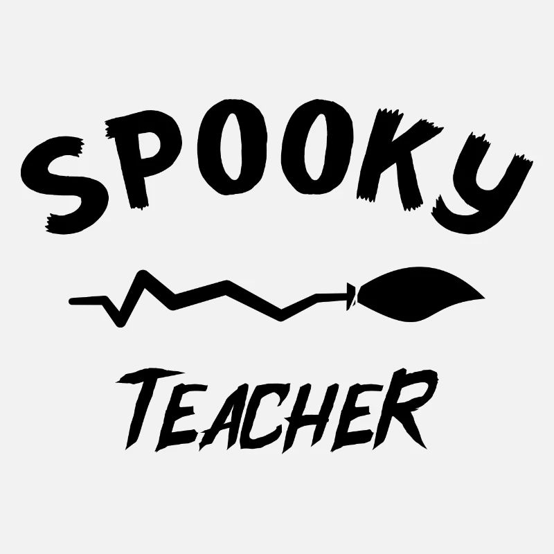 Halloween-Lehrer Gruseliger Lehrer