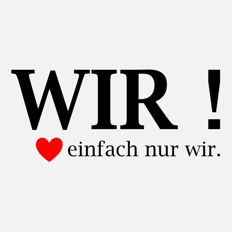 WE! Just us heart