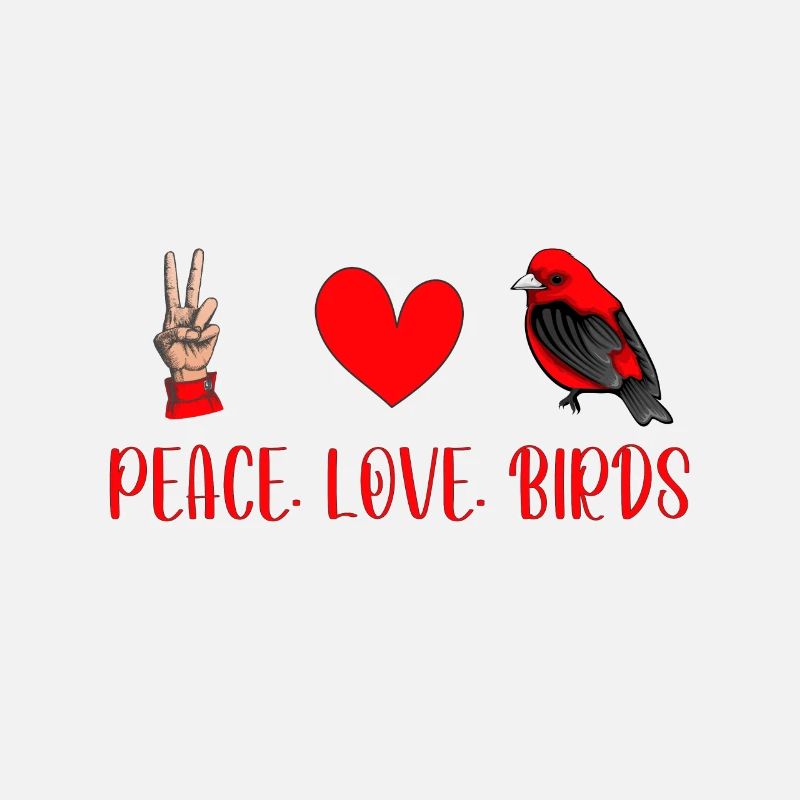 Peace Love Birds - Bird Watching - Bird Watcher