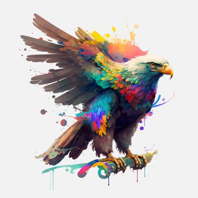Regenbogen Adler ∞ Rainbow Eagle ∞ vauART
