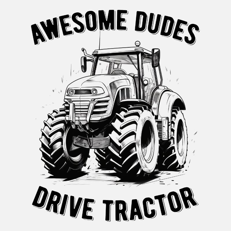 Great Guys Driving Tractor Gift Farmer Farmer