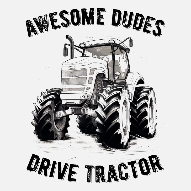 Great Guys Driving Tractor Farmer Farmer Gift