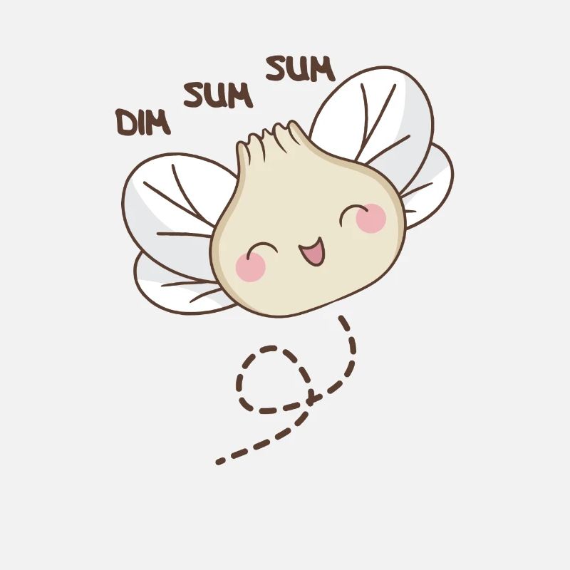 Dim Sum Sum Dumplin Bee Kawaii Dumplings