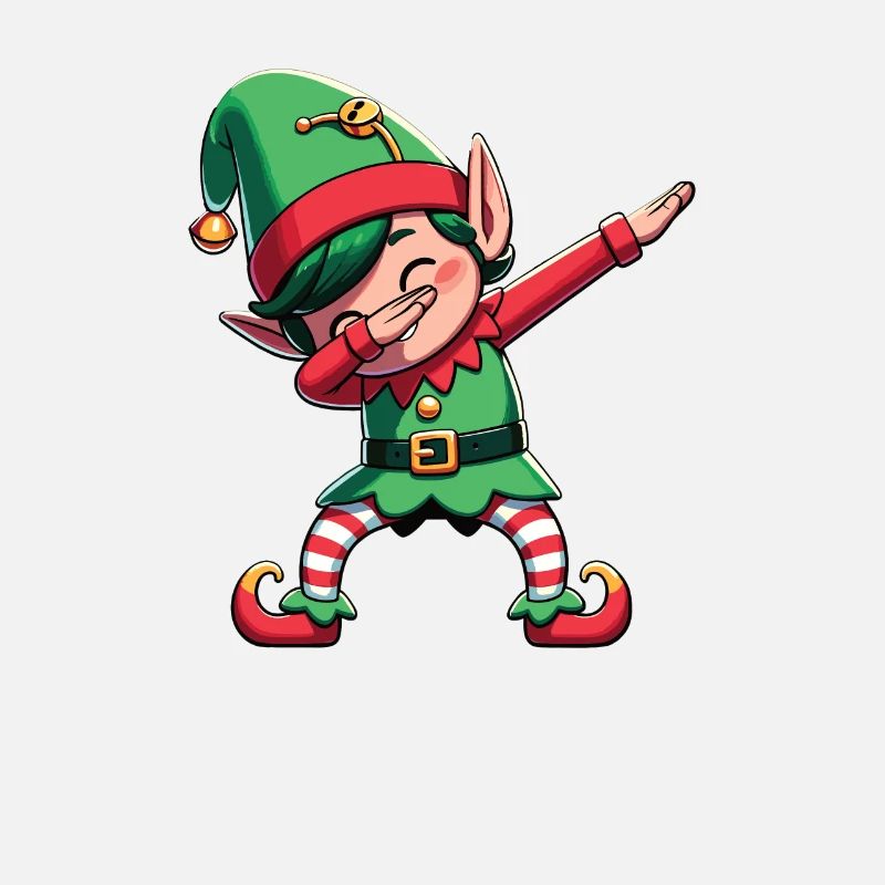Dabbing Weihnachts Elf Dab Weihnachten