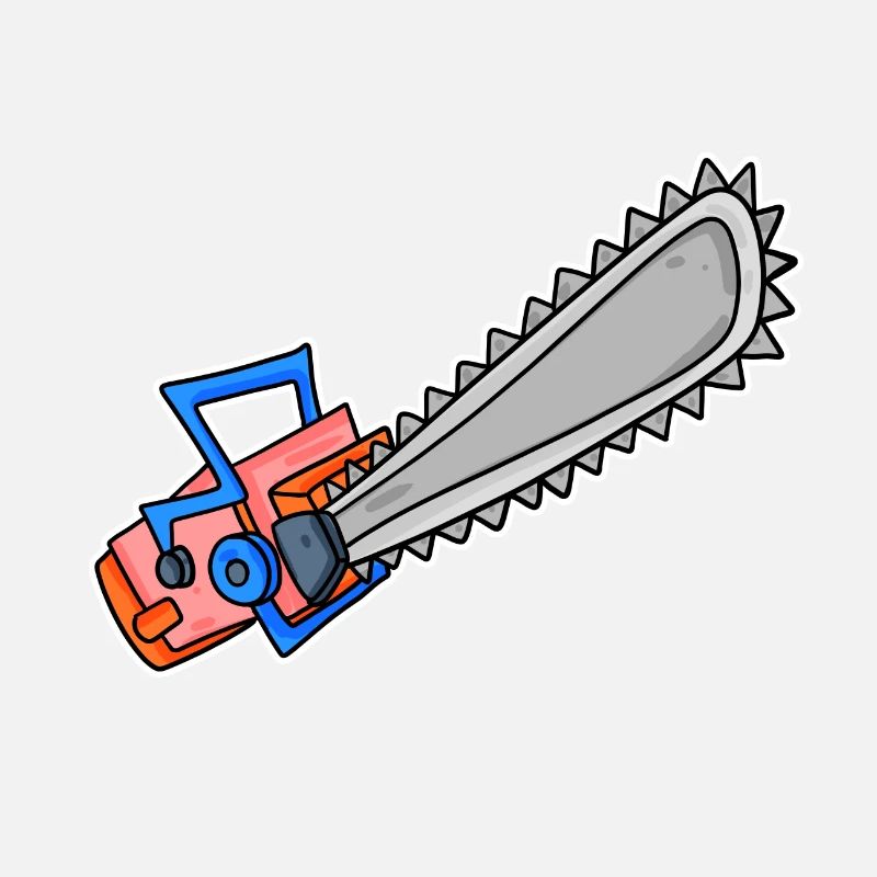 Chainsaw motor saw