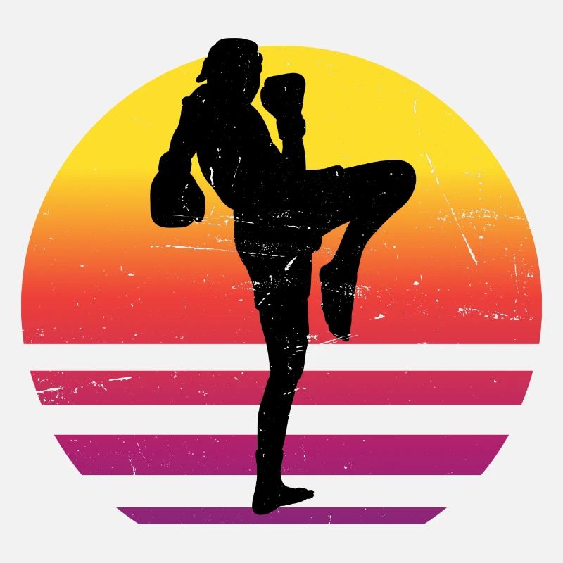 Femmes Boxeur Thaï Boxe Thaï Boxe Thaï Muay Thai