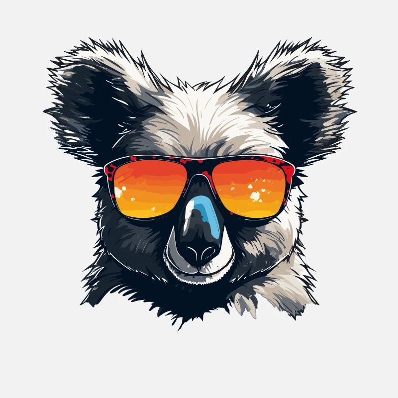 Koala with sunglasses