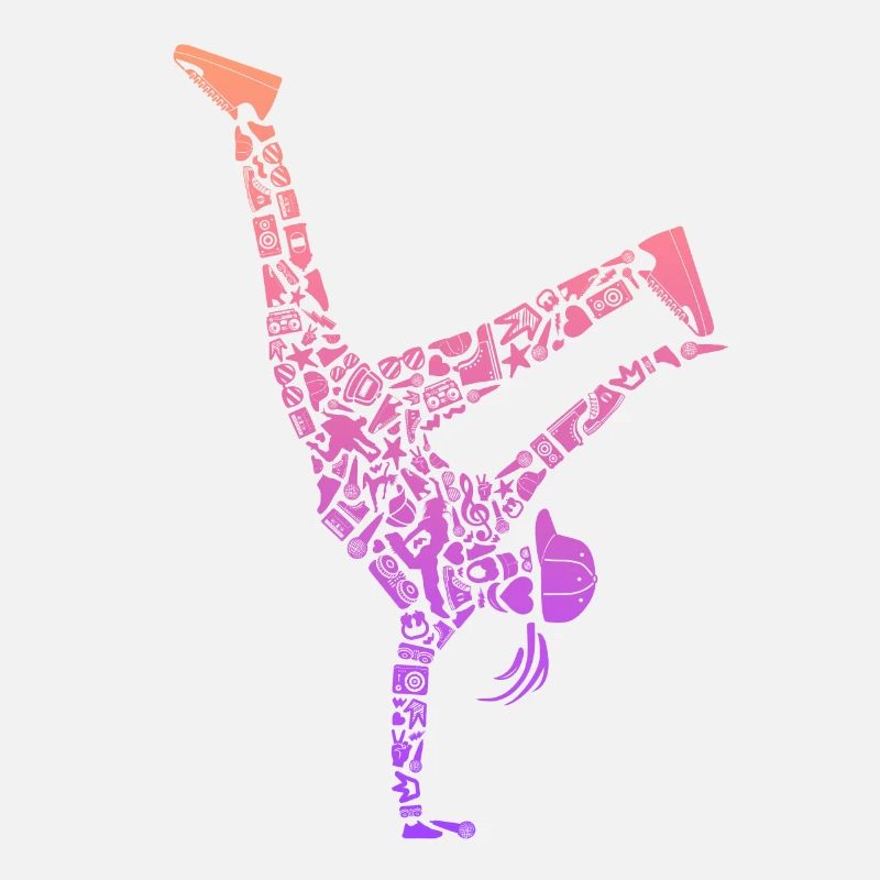 Breakdance Breakdancer Femmes Filles Breakdance